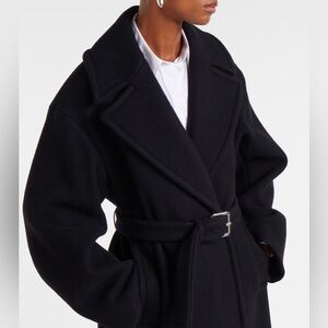 Sportmax Black Trench Coat